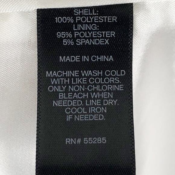 Express Floral Sleeveless Tie Waist Ruffle A-Line Mini Dress Multicolor Size XS - Picture 7 of 7